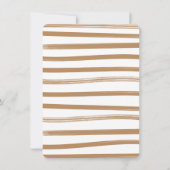 Invitation Favoris Noël Fête d'échange de Noël (Dos)