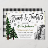 Invitation Favoris Things Party (Devant / Derrière)