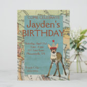 INVITATION FAWN EXPLORER L'INVITATION ANNIVERSAIRE (Debout devant)