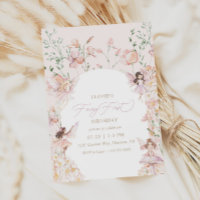 Fée 1ère Filles Florales Rose Anniversaire