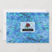 Invitation Fée afro-américaine à l'arbre fête d'anniversaire (Dos)