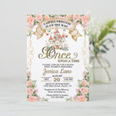 Invitation Fée du Château de Conte de Fées Petite Princesse B (Debout devant)