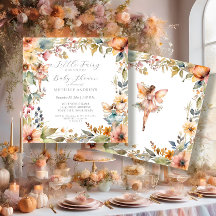 Fée enchantée Chute Florale Faisée Faisée Fille bé