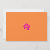 Invitation Fée Fille Anniversaire Minimaliste Simple Photo mo (Dos)