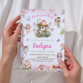 Invitation Fée Flutter Et Anniversaire Tournoyant Fête