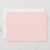 Invitation Fée magique Premier anniversaire Champignons Woodl (Dos)