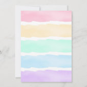 Invitation Fée modifiable fête d'anniversaire (Dos)