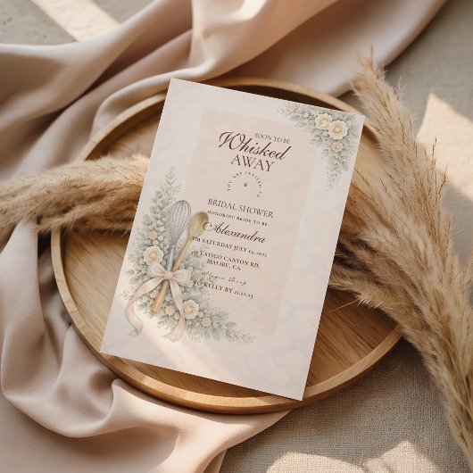 Invitation Fée par un Tour de Fouet Savoie Rustique pour une