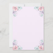 Invitation Fée Plum Sucre Invitation Casse-Noisett (Dos)