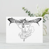 Invitation Fée Reine Mab, Reine des Fées (Debout devant)