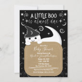 Invitation Fée Sorcière Fantôme Halloween Bébé Shower de l'Ép (Devant)