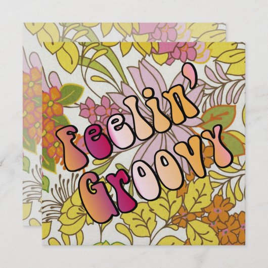 Invitation Feelin' Super (Devant / Derrière)