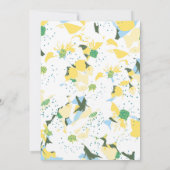 Invitation féerie blanche en conte de fées, douche nuptiale,  (Dos)