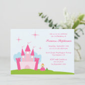 Invitation féerique de fête d'anniversaire de (Debout devant)