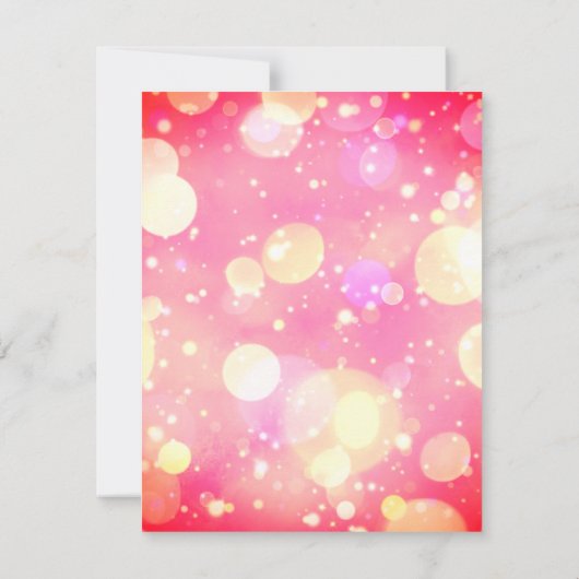 Invitation féerique de fille d'enfant (Dos)