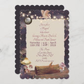 Invitation féerique et fantaisiste (Devant / Derrière)