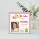 Invitation féerique lunatique de fête (Debout devant)