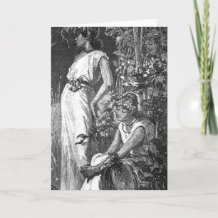 Invitation Fées d'Afro-américain (Fête de la mariée)