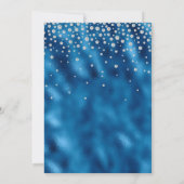 Invitation Fées princesses filles pailletées de pays merveill (Dos)