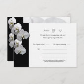 Invitation Felicia RSVP (Devant / Derrière)