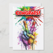 INVITATION FÉLICITATIONS (Devant)