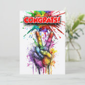 INVITATION FÉLICITATIONS (Debout devant)