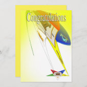 Invitation Félicitations à OES (Devant / Derrière)