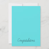 Invitation Félicitations à votre Mariage (Dos)