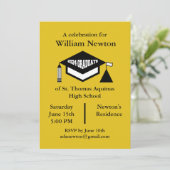 Invitation Félicitations, diplômé 2024 ! (Debout devant)