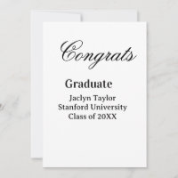 Félicitations diplômé nom université nom promotion