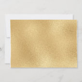 Invitation Félicitations pour 50 ans de mariage Fête des 50 a (Dos)