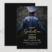 Invitation Felicitations pour l'invitation à la remise des di (Devant / Derrière)