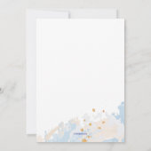 Invitation Félicitations pour votre petit garçon (Dos)