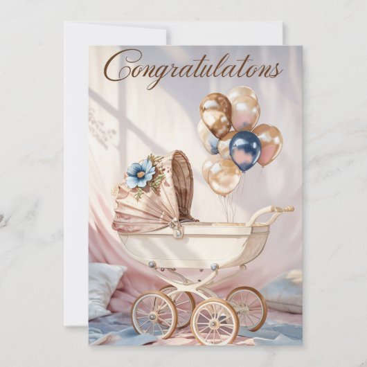 Invitation Félicitations ! Vous êtes invité à célé (Devant)