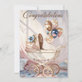 Invitation Félicitations ! Vous êtes invité à célé (Dos)