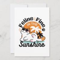 Féline bien dans son assiette sous le soleil – Cha