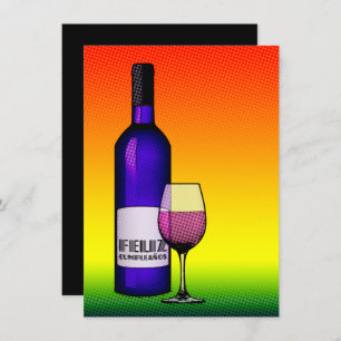 Invitation feliz cumpleanos