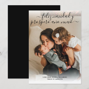 Invitation Feliz Navidad Modern Christma
