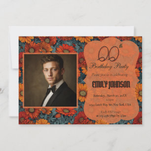 Invitation Féminin Anniversaire Femmes Inspiré par Daisy