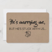 Invitation Femme d'honneur / Femme d'honneur (Devant)