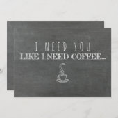 Invitation Femme d'honneur / Femme d'honneur (Devant / Derrière)