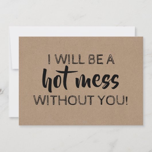 Invitation Femme d'honneur / Femme d'honneur (Devant)