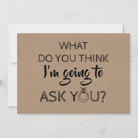 Invitation Femme d'honneur / Femme d'honneur (Devant)