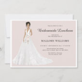 Invitation Femme d'honneur Luncheon (Devant)