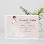 Invitation Femme d'honneur Luncheon (Debout devant)