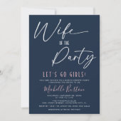 Invitation Femme du Parti Simple Bachelorette Party (Devant)