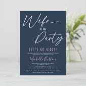 Invitation Femme du Parti Simple Bachelorette Party (Debout devant)