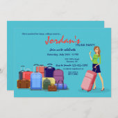 Invitation Femme du tronc (Devant / Derrière)