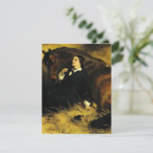 Invitation Femme et Cheval (Debout devant)