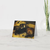 Invitation Femme et Cheval (Dos)